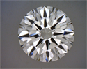 Natural Diamond 1.56 Carats, Round with Excellent Cut, H Color, VVS2 Clarity and Certified by GIA