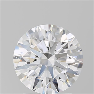 Picture of Natural Diamond 2.22 Carats, Round with Excellent Cut, F Color, VVS2 Clarity and Certified by GIA