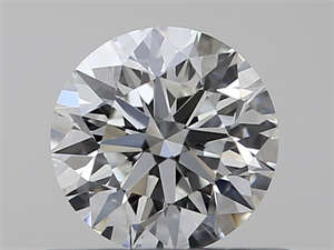 Picture of Natural Diamond 0.42 Carats, Round with Excellent Cut, I Color, VVS2 Clarity and Certified by GIA