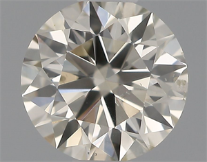 Picture of Natural Diamond 0.50 Carats, Round with Excellent Cut, K Color, SI1 Clarity and Certified by IGI