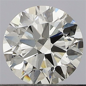 Picture of Natural Diamond 0.40 Carats, Round with Excellent Cut, I Color, VS1 Clarity and Certified by GIA