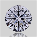 Natural Diamond 0.41 Carats, Round with Excellent Cut, G Color, SI2 Clarity and Certified by GIA