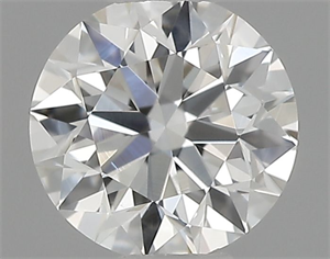 Picture of Natural Diamond 0.40 Carats, Round with Excellent Cut, G Color, VS2 Clarity and Certified by GIA