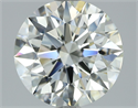 Natural Diamond 2.14 Carats, Round with Excellent Cut, I Color, VVS2 Clarity and Certified by GIA