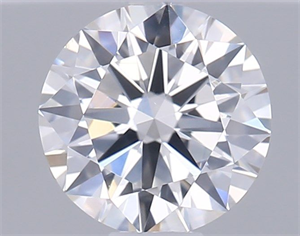 Picture of Natural Diamond 0.40 Carats, Round with Very Good Cut, H Color, VS2 Clarity and Certified by GIA