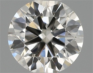 Picture of Natural Diamond 0.40 Carats, Round with Excellent Cut, H Color, VS2 Clarity and Certified by IGI