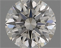 Natural Diamond 0.41 Carats, Round with Excellent Cut, H Color, VS1 Clarity and Certified by IGI