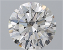 Natural Diamond 3.01 Carats, Round with Excellent Cut, F Color, VS1 Clarity and Certified by GIA