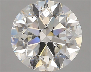 Picture of Natural Diamond 3.01 Carats, Round with Excellent Cut, I Color, SI2 Clarity and Certified by GIA