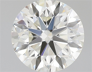 Picture of Natural Diamond 0.50 Carats, Round with Very Good Cut, J Color, VS1 Clarity and Certified by GIA