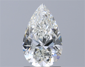 Picture of Natural Diamond 1.40 Carats, Pear with  Cut, I Color, VVS2 Clarity and Certified by GIA