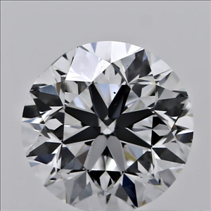 Picture of Natural Diamond 0.40 Carats, Round with Good Cut, D Color, VS2 Clarity and Certified by GIA