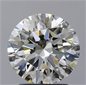 Natural Diamond 2.05 Carats, Round with Excellent Cut, J Color, VS2 Clarity and Certified by GIA