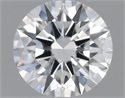 Natural Diamond 0.40 Carats, Round with Excellent Cut, G Color, VVS2 Clarity and Certified by GIA