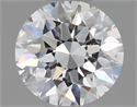 Natural Diamond 0.40 Carats, Round with Excellent Cut, E Color, VS2 Clarity and Certified by GIA