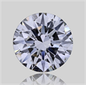 Natural Diamond 5.21 Carats, Round with Excellent Cut, I Color, VVS2 Clarity and Certified by GIA