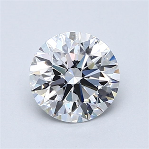 Picture of Natural Diamond 1.15 Carats, Round with Excellent Cut, D Color, VVS1 Clarity and Certified by GIA