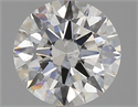 Natural Diamond 2.01 Carats, Round with Excellent Cut, G Color, SI2 Clarity and Certified by GIA