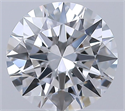 Natural Diamond 1.21 Carats, Round with Excellent Cut, E Color, IF Clarity and Certified by GIA