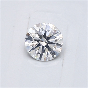 Picture of Natural Diamond 0.40 Carats, Round with Very Good Cut, F Color, I1 Clarity and Certified by GIA