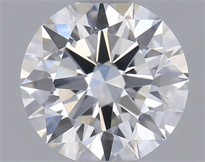 Picture of Natural Diamond 0.46 Carats, Round with Excellent Cut, F Color, VS2 Clarity and Certified by GIA