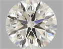 Natural Diamond 0.40 Carats, Round with Very Good Cut, J Color, VVS2 Clarity and Certified by IGI