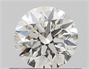 Natural Diamond 0.50 Carats, Round with Excellent Cut, I Color, VS1 Clarity and Certified by GIA