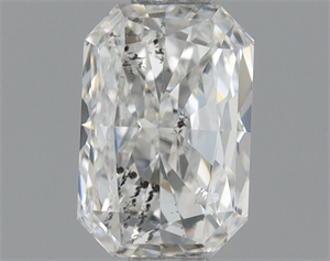 Picture of Natural Diamond 0.50 Carats, Radiant with  Cut, G Color, SI2 Clarity and Certified by GIA