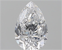 Natural Diamond 1.20 Carats, Pear with  Cut, D Color, SI2 Clarity and Certified by GIA