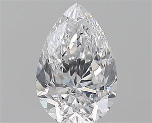 Picture of Natural Diamond 1.20 Carats, Pear with  Cut, D Color, SI2 Clarity and Certified by GIA