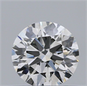 Natural Diamond 0.40 Carats, Round with Very Good Cut, F Color, VS1 Clarity and Certified by GIA