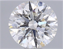 Natural Diamond 0.53 Carats, Round with Excellent Cut, I Color, SI2 Clarity and Certified by GIA