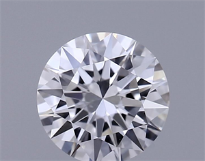 Picture of Natural Diamond 0.40 Carats, Round with Excellent Cut, E Color, VS2 Clarity and Certified by GIA