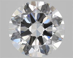 Picture of Natural Diamond 2.29 Carats, Round with Excellent Cut, E Color, VS2 Clarity and Certified by GIA