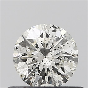 Picture of Natural Diamond 0.41 Carats, Round with Excellent Cut, H Color, SI2 Clarity and Certified by IGI