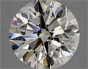 Natural Diamond 3.20 Carats, Round with Excellent Cut, J Color, VS2 Clarity and Certified by GIA