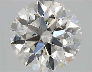 Picture of Natural Diamond 3.02 Carats, Round with Excellent Cut, H Color, SI1 Clarity and Certified by GIA