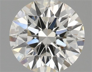 Picture of Natural Diamond 0.50 Carats, Round with Excellent Cut, H Color, VS2 Clarity and Certified by IGI