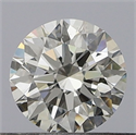 Natural Diamond 0.40 Carats, Round with Excellent Cut, H Color, VS2 Clarity and Certified by GIA