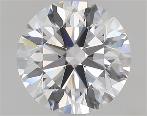 Picture of Natural Diamond 1.51 Carats, Round with Excellent Cut, D Color, VS2 Clarity and Certified by GIA