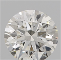 Natural Diamond 0.50 Carats, Round with Excellent Cut, K Color, VVS2 Clarity and Certified by GIA