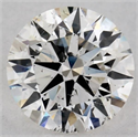 Natural Diamond 0.40 Carats, Round with Excellent Cut, J Color, SI2 Clarity and Certified by GIA