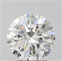 Natural Diamond 1.86 Carats, Round with Excellent Cut, I Color, VS2 Clarity and Certified by GIA