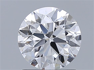 Picture of Natural Diamond 1.01 Carats, Round with Excellent Cut, D Color, IF Clarity and Certified by GIA