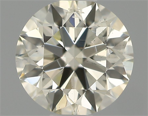 Picture of Natural Diamond 0.51 Carats, Round with Excellent Cut, K Color, VS2 Clarity and Certified by IGI