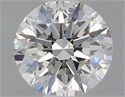 Natural Diamond 0.46 Carats, Round with Excellent Cut, J Color, VS2 Clarity and Certified by GIA