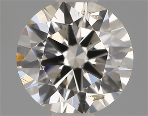 Picture of Natural Diamond 0.51 Carats, Round with Excellent Cut, I Color, SI1 Clarity and Certified by IGI