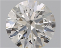 Natural Diamond 0.40 Carats, Round with Excellent Cut, H Color, VS1 Clarity and Certified by GIA