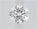 Natural Diamond 0.42 Carats, Round with Excellent Cut, H Color, SI1 Clarity and Certified by GIA