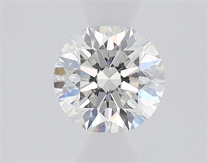 Picture of Natural Diamond 0.42 Carats, Round with Excellent Cut, H Color, SI1 Clarity and Certified by GIA